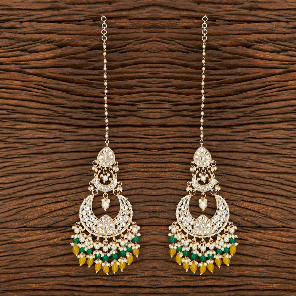 Green on sale traditional earrings