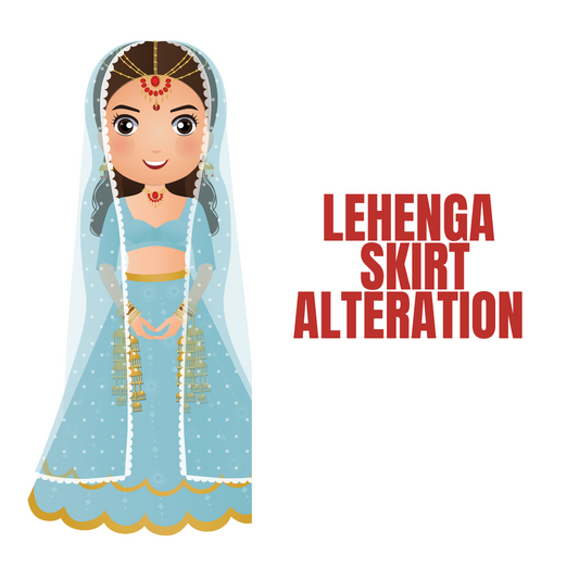 Lehenga Skirt Alteration