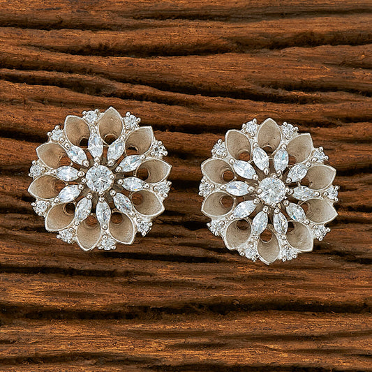American Diamond Floral Studs